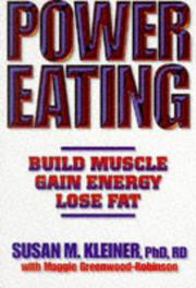 Cover of: Power eating by Susan M. Kleiner