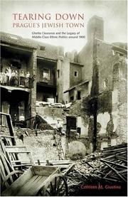 Cover of: Tearing down Prague's Jewish town by Cathleen M. Giustino