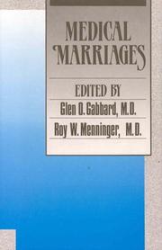 Cover of: Medical marriages