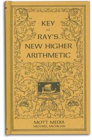 Cover of: Key to Rays New Higher Arithmetic