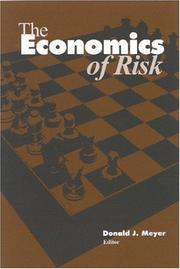 Cover of: The Economics of Risk