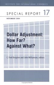 Dollar adjustment : how far? against what?