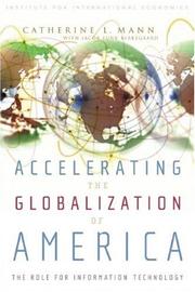 Accelerating the globalization of America : the role for information technology