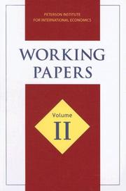 Working papers, volume II