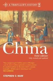 Cover of: A Traveller's History of China (The Traveller's Histories)