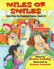 Miles of smiles : kids pick the funniest poems : book ♯3