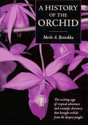 Cover of: A history of the orchid