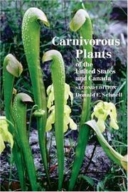 Cover of: Carnivorous Plants of the United States and Canada by Donald E. Schnell