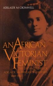 Cover of: An African Victorian feminist