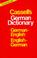 Cover of: Cassell's German Dictionary