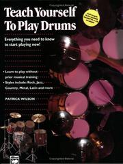 Cover of: Alfred's Teach Yourself to Play Drums