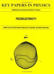 Cover of: Piezoelectricity