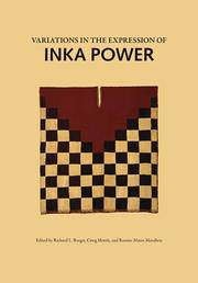 Cover of: Variations in the Expressions of Inka Power (Dumbarton Oaks Other Titles in Pre-Columbian Studies)