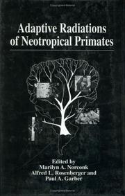 Cover of: Adaptive radiations of neotropical primates