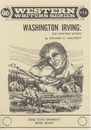 Cover of: Washington Irving, the Western works