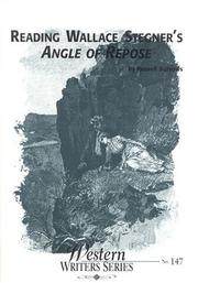 Cover of: Reading Wallace Stegner's Angle of repose