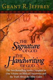 Cover of: The Signature of God, the Handwriting of God