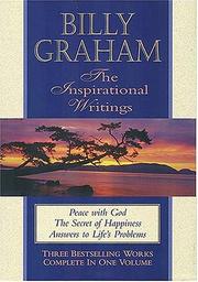 Cover of: Billy Graham: The Inspirational Writings