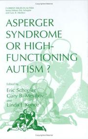 Asperger syndrome or high-functioning autism?