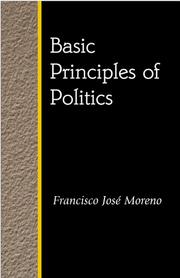 Cover of: Basic principles of politics