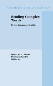 Reading complex words : cross-language studies