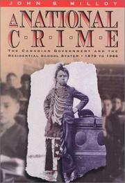 A National Crime by John S. Milloy