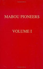 Mabou pioneers by A. D. MacDonald