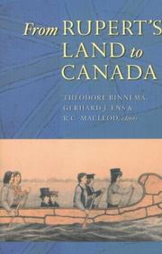 Cover of: From Rupert's Land to Canada by 