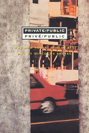 Cover of: Private/public: art and social discourse