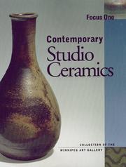 Cover of: Contemporary studio ceramics: collection of the Winnipeg Art Gallery.
