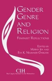 Gender, genre, and religion by Morny Joy, E. K. Neumaier-Dargyay, Mary Gerhart