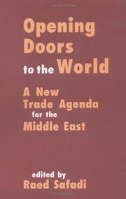 Opening doors to the world : a new trade agenda for the Middle East