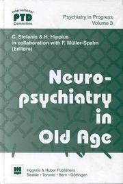 Cover of: Sense of coherence in caregivers to demented elderly persons in Belgium Neuropsychiatry in old age: an update