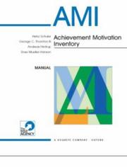 Cover of: AMI Achievement Motivation Inventory |