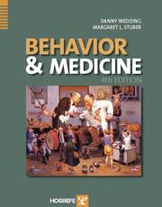 Cover of: Behavior and Medicine