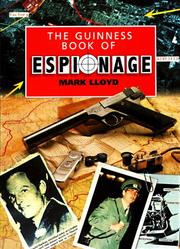 Cover of: The Guinness book of espionage