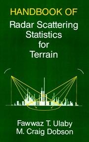 Handbook of radar scattering statistics for terrain by Fawwaz T. Ulaby