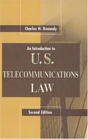 An introduction to U.S. telecommunications law