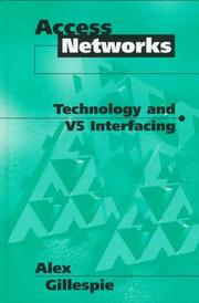 Access networks : technology and V5 interfacing