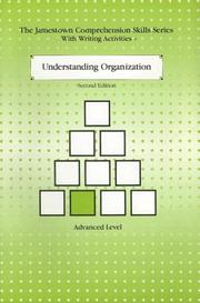 Cover of: Understanding Organization: Advanced Level (Comprehension Skills)