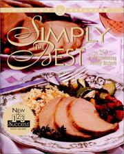 Cover of: Weight Watchers simply the best: 250 prizewinning family recipes.
