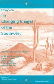 Cover of: Essays on the changing images of the Southwest