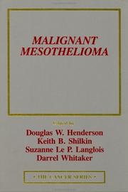 Cover of: Malignant Mesothelioma
