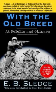 Cover of: With the Old Breed