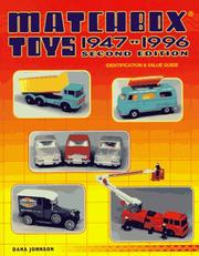 Cover of: Matchbox toys, 1947 to 1996: identification & value guide