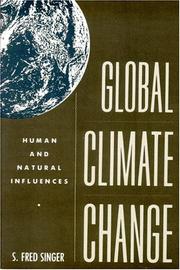 Cover of: Global Climate Change: Human and Natural Influences