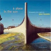 Cover of: A Place in the Sun: Photographs of Los Angeles by John Humble (J. Paul Getty Museum)