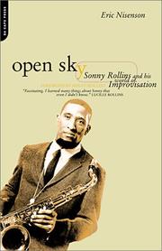 Cover of: Open Sky: Sonny Rollins and His World of Improvisation