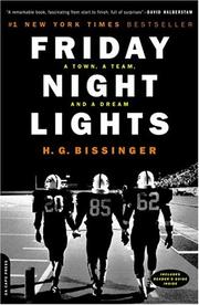 Friday night lights by Buzz Bissinger