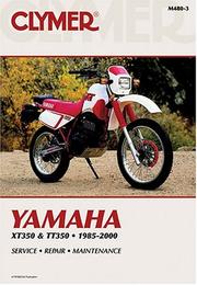 Cover of: Yamaha Xt350 & Tt350 1985-2000